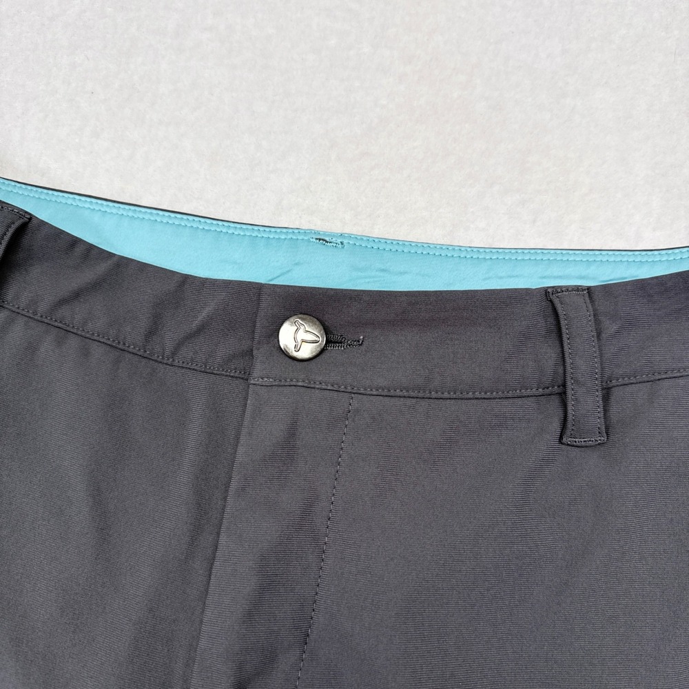 Birddogs Pants Mens Size 32 x 32 Gray Lined Smart Casual Golf Tech Performance - Picture 3 of 8